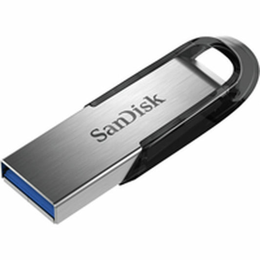 Memoria USB SanDisk ULTRA FLAIR Nero Nero/Argentato Argentato 128 GB