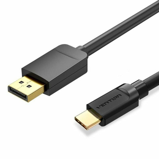 Adattatore USB-C con DisplayPort Vention CGYBF Nero 1 m