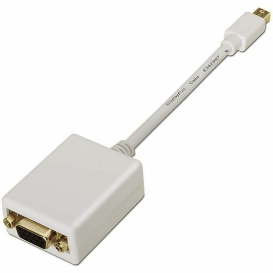 Adattatore DisplayPort Mini a VGA Aisens A125-0136 Bianco 15 cm