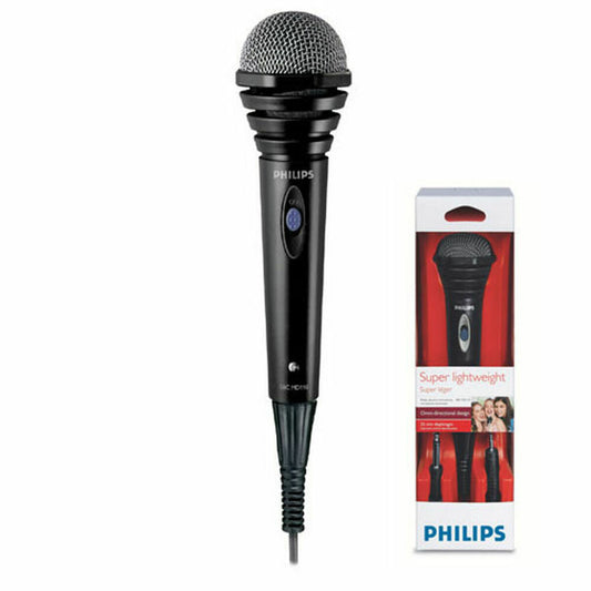 Microfono Karaoke Philips 100 - 10000 Hz (Ricondizionati B)