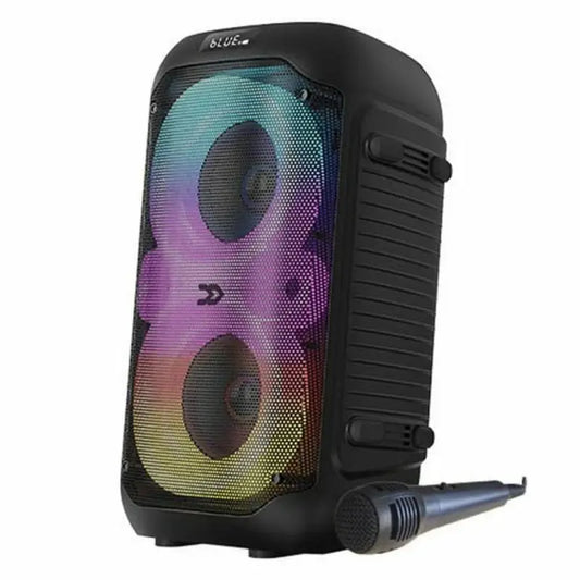 Altoparlante bluetooh portatile con microfono avenzo av-sp3210b 80 w nero elettronica comunicazione mobile e accessori