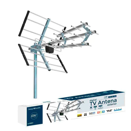 Antenna tv edm 470-694 mhz uhf elettronica tv video e home cinema antenna tv edm 470-694 mhz uhf: acquista al miglior
