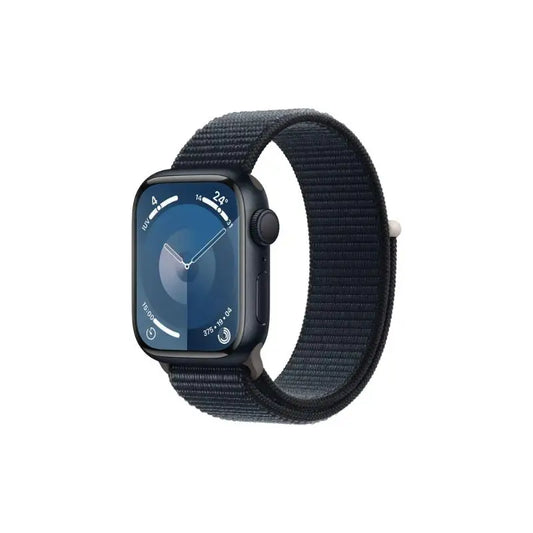 Apple watch series 9 gps cassa 41mm in alluminio mezzanotte con cinturino sport loop mezzanotte ds-market apple watch