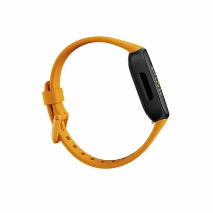 Orologi sportivi fitbit inspire 3 nero arancio (ricondizionati a) sport e attività all’aria aperta elettronica