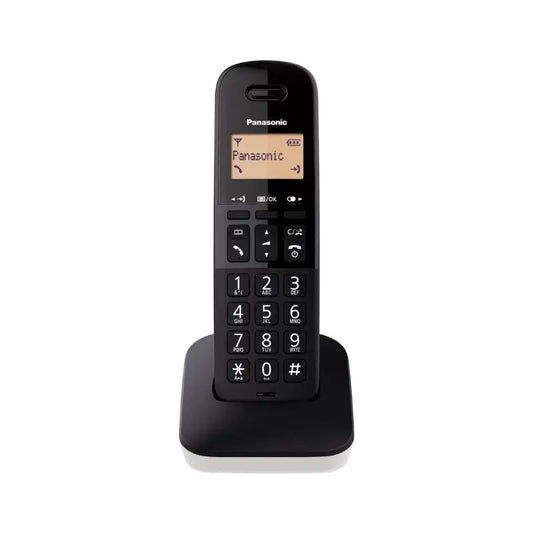 Panasonic kx-tgb610jtw telefono telefono analogico/dect identificatore di chiamata nero bianco ds-market telefono