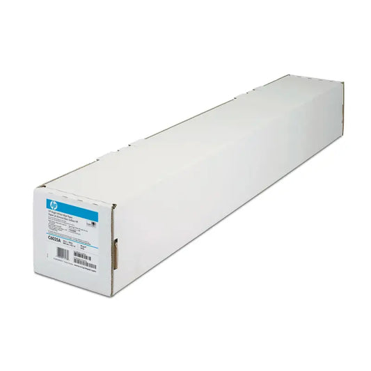 Rotolo di carta per plotter hp q1445a 594 mm x 45,7 m bianco mat 90 g/m² ufficio e cancelleria prodotti di carta